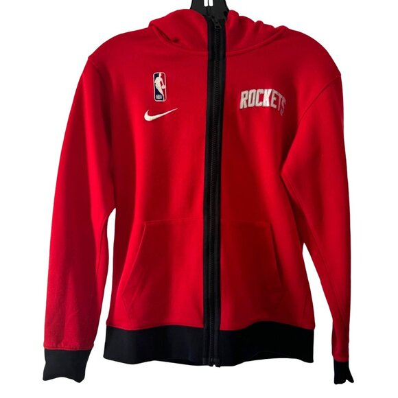 Nike Other - Nike Dri-Fit NBA Houston Rockets Youth Medium Showtime Full Zip Hoodie Jacket